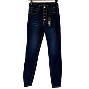 Numero Mid Rise Super Skinny Button Fly Jeans